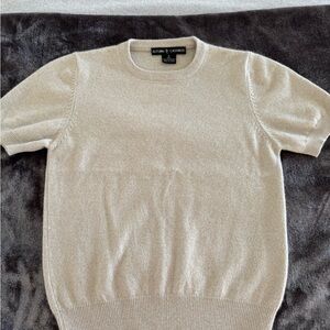 Autumn Cashmere Short Sleeve sweater
